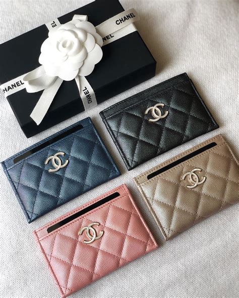 chanel card case price 2018|Chanel card holder price.